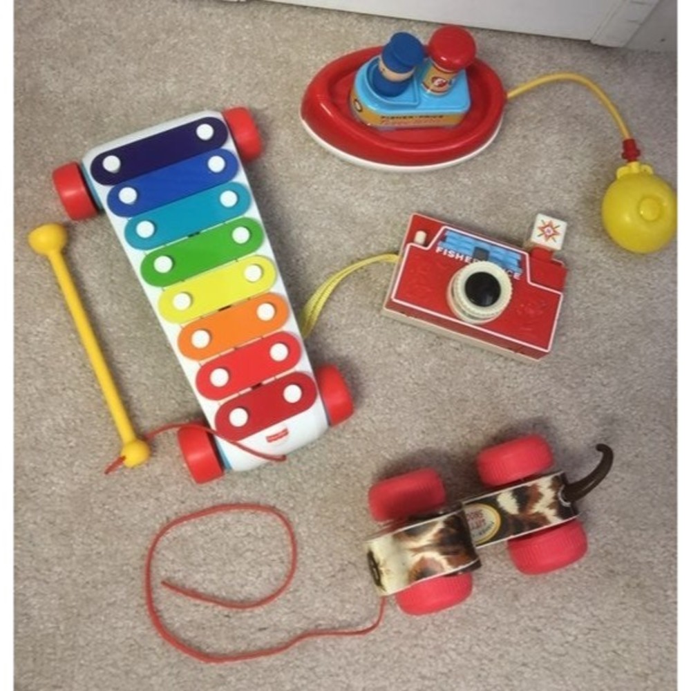 Fisher price retro toy bundle lot